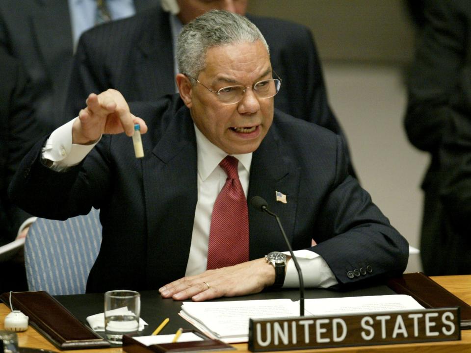 Colin Powell at the UN