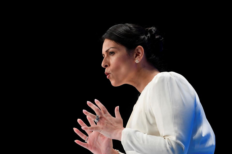 Großbritanniens Innenministerin Priti Patel. (Bild: Reuters)