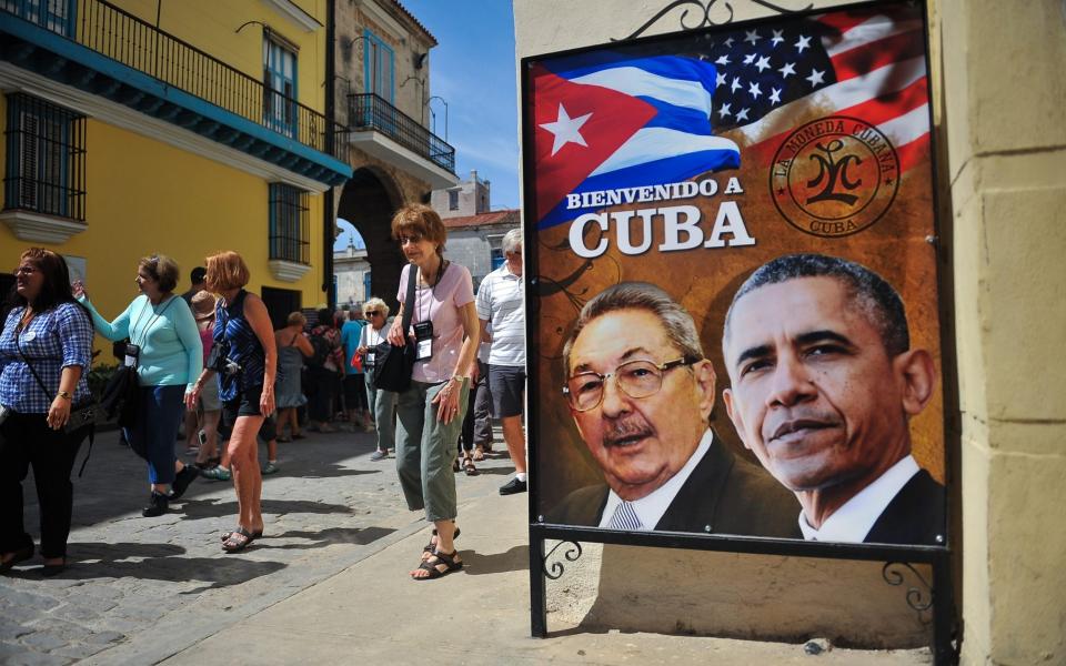 Former President Barack Obama normalise relations with Cuba in 2015, but the Trump administration has reversed that policy - Yamil Lage/AFP