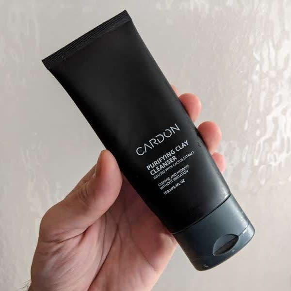 cardon purifying clay cleanser bottle