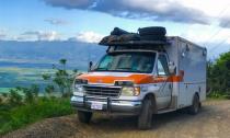 <p>Después de una mala época y tras un accidente con su moto, este hombre vio la ambulancia y tuvo claro que la quería comprar, aunque tenía competencia.<br>Foto: Instagram/vanlife_ian_dow_travels </p>