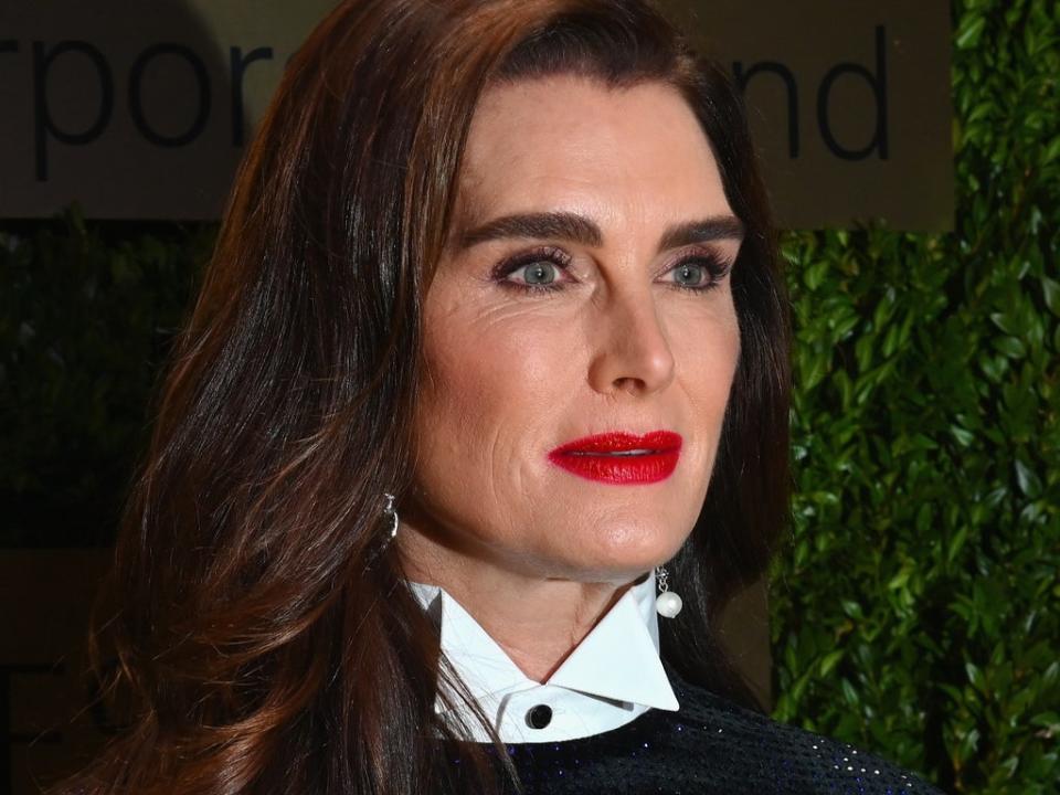 Brooke Shields attends a gala on 18 November 2019 in New York City (ANGELA WEISS/AFP via Getty Images)