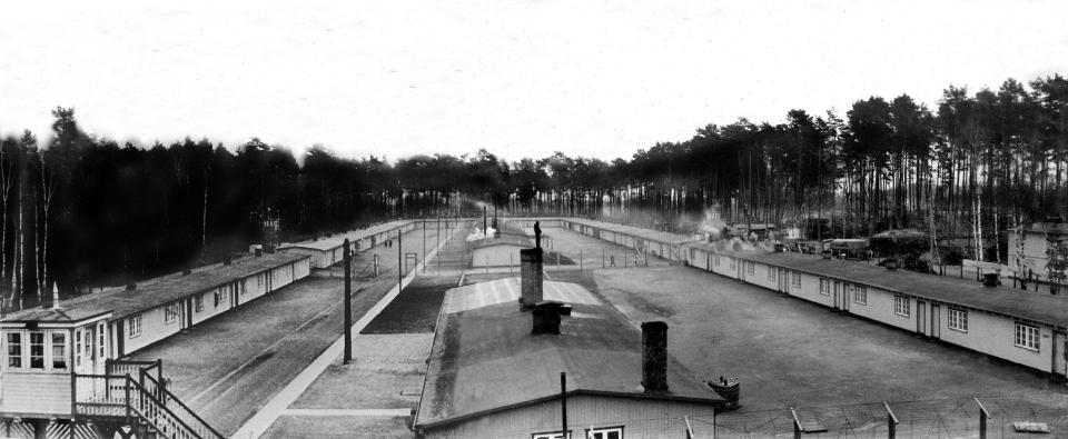 The Nazi's Stutthof concentration camp in Poland is seen in a 1941 file photo provided by the Stutthof Museum in Sztutowo, Poland. / Credit: Stutthof Museum