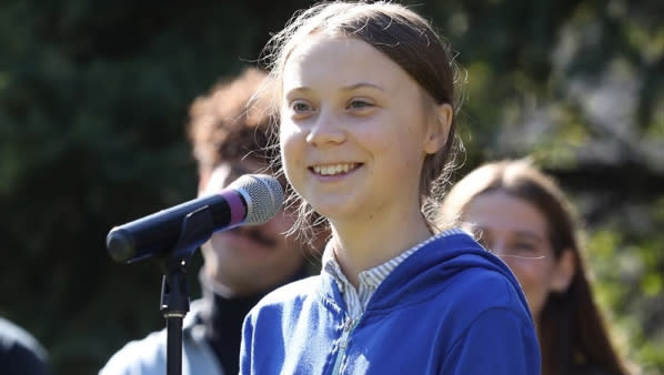 (來源：FaceBook：Greta Thunberg ) 