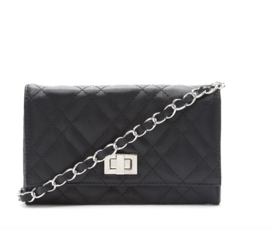 Forever 21 Quilted Faux Leather Crossbody, $15, Forever 21.