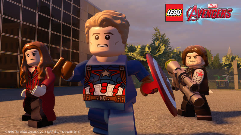 LEGO Marvel's Avengers Debut Captain America: War & Ant-Man PS4 Exclusives