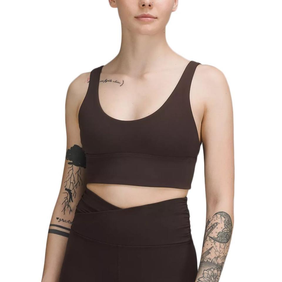 <p><a href="https://go.redirectingat.com?id=74968X1596630&url=https%3A%2F%2Fshop.lululemon.com%2Fp%2Fwomen-sports-bras%2FAlign-Bra-MD%2F_%2Fprod10610026&sref=https%3A%2F%2F" rel="nofollow noopener" target="_blank" data-ylk="slk:Shop Now;elm:context_link;itc:0;sec:content-canvas" class="link ">Shop Now</a></p><p>Align Reversible Bra </p><p>lululemon.com</p><p>$29.00</p>