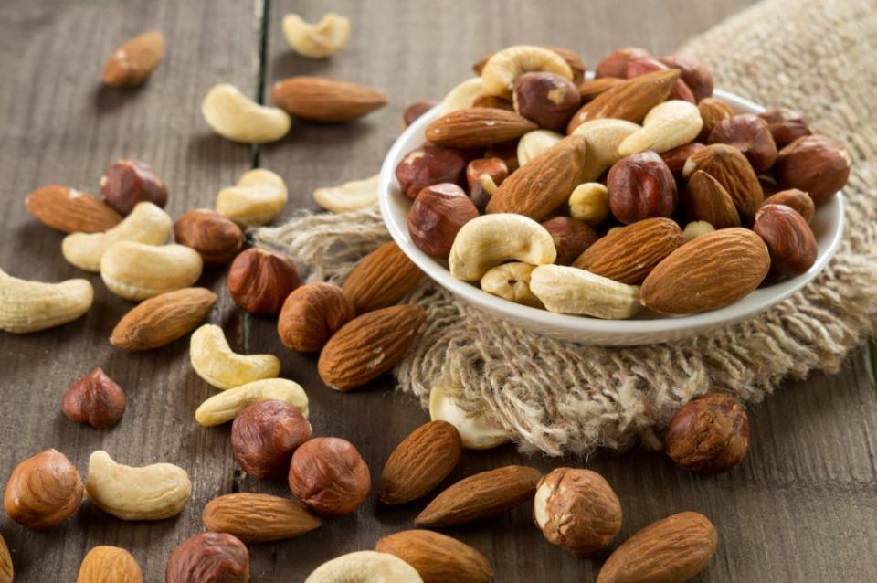 Nuts have high calorie and fat content, so there has often been skepticism over whether they should be incorporated into diets. gossip7 – stock.adobe.com