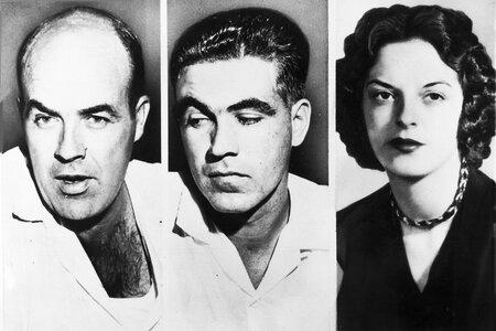 (L-R) John Milam, Roy and Carolyn Bryant