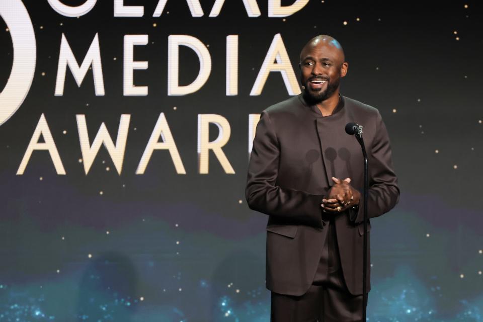 Wayne Brady hosted the 35th annual GLAAD Media Awards on March 14, 2024.