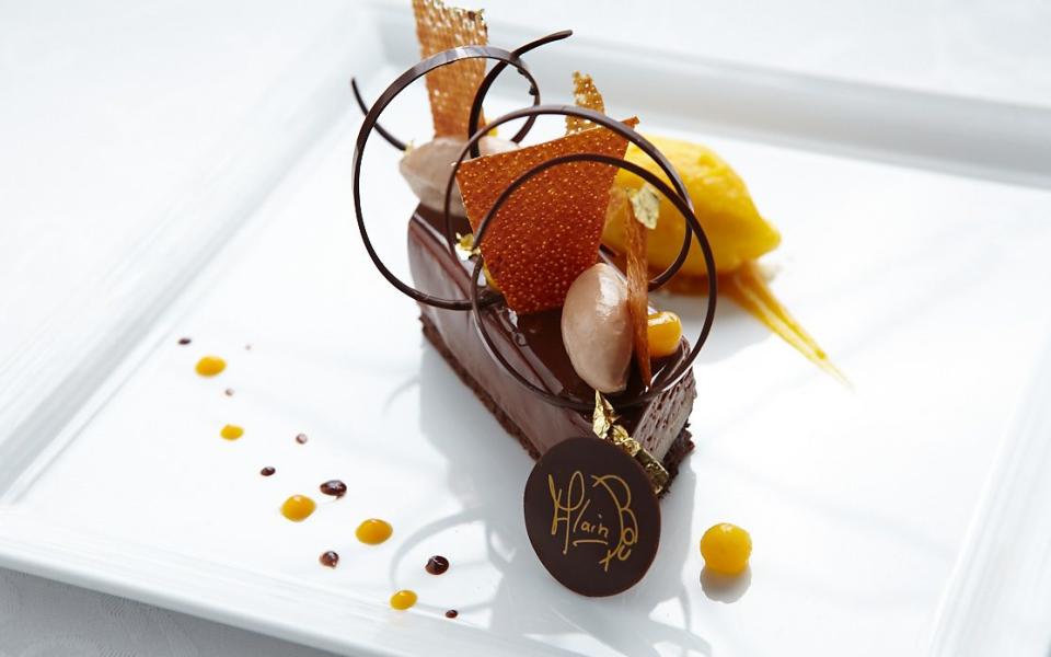 A Waterside in chocolate dessert