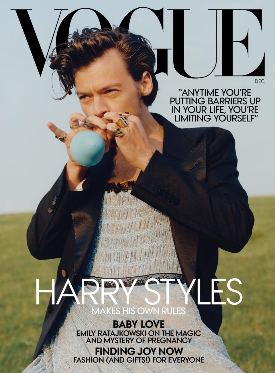 harry styles vogue dec 2020 cover