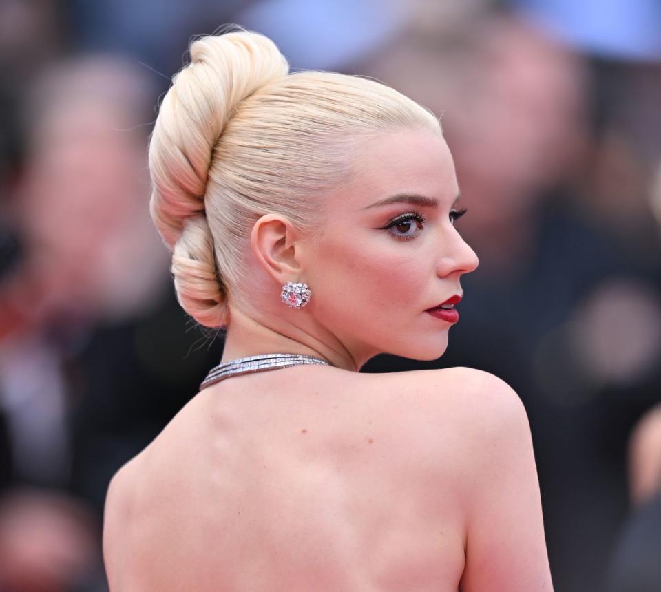 cannes film festival 2024 anya taylor joy beauty looks