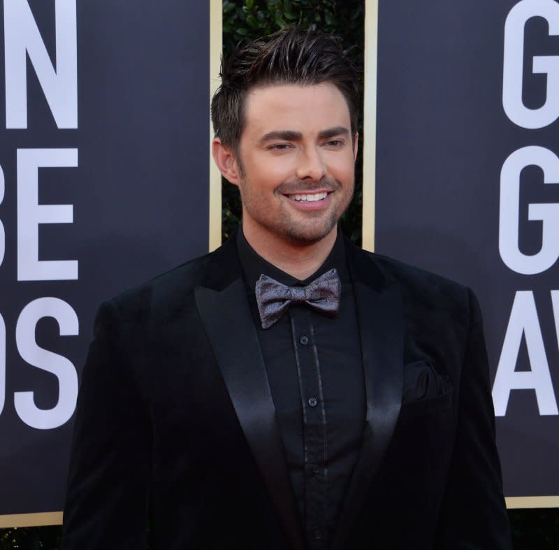 Jonathan Bennett attends the 77th annual Golden Globe Awards at the Beverly Hilton Hotel in California on January 5, 2020. The actor turns 43. File Photo by Jim Ruymen/UPI