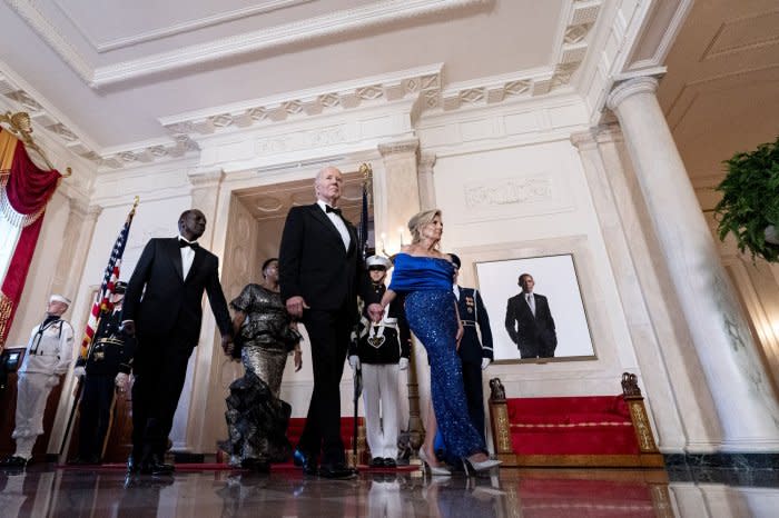 President Joe Biden hosts state dinner for  Kenya President Willian Ruto