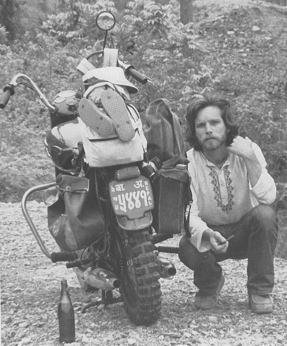 Dan Donaghue as a Peace Corps Volunteer in Nepal in the 1970s.