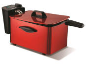 <b>Deep fat fryer </b><br><br>Talking of comfort food, every now and then only something very naughty - and preferably deep fried - will do. Whether you use it make homemade chips or posh tempura, this little red number looks good enough to sit on the worktop and dismantles fully for easy cleaning.<br><br><b>£39.99, <a href="http://www.morphyrichards.co.uk/products/cooking-and-baking/deep-fat-fryers/45083-Professional-3L-Red-Stainless-Steel-Fryer.html" rel="nofollow noopener" target="_blank" data-ylk="slk:Morphy Richards;elm:context_link;itc:0;sec:content-canvas" class="link ">Morphy Richards</a></b>