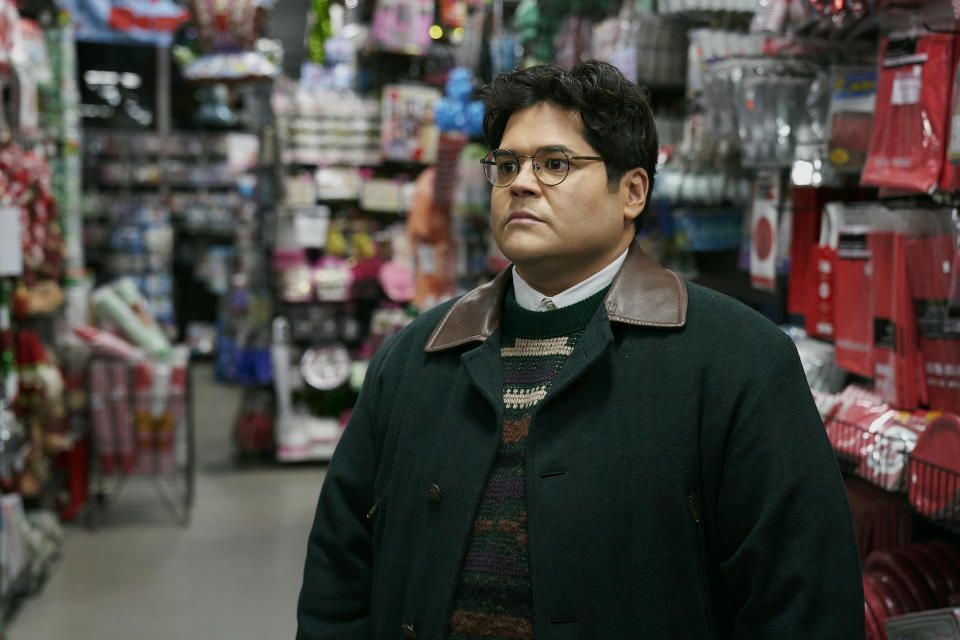 Harvey Guillén in Season 1 of “What We Do in the Shadows” - Credit: Russ Martin/FX