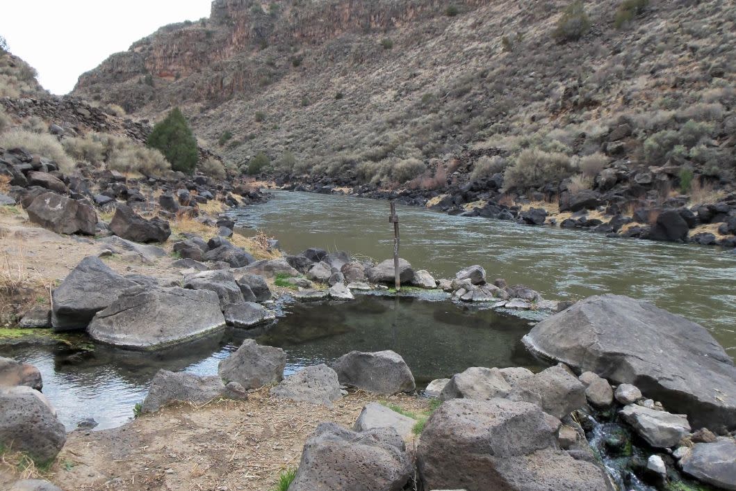 Manby Hot Springs, Arroyo Hondo, New Mexico