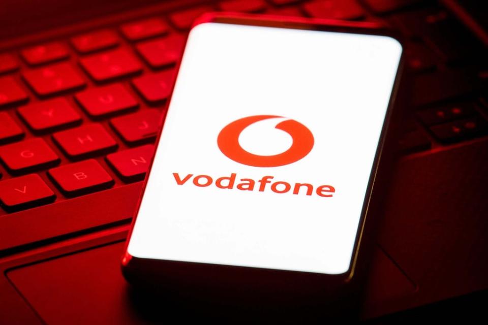 Vodafone customers are facing disruption to their mobile data and broadband services (PA)