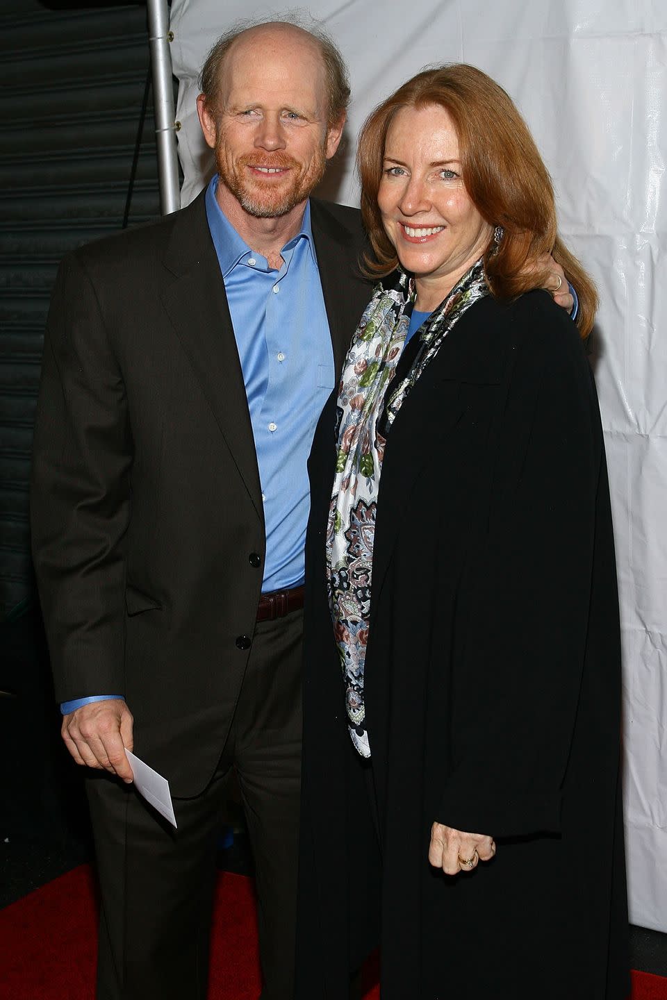 Ron Howard and Cheryl Alley