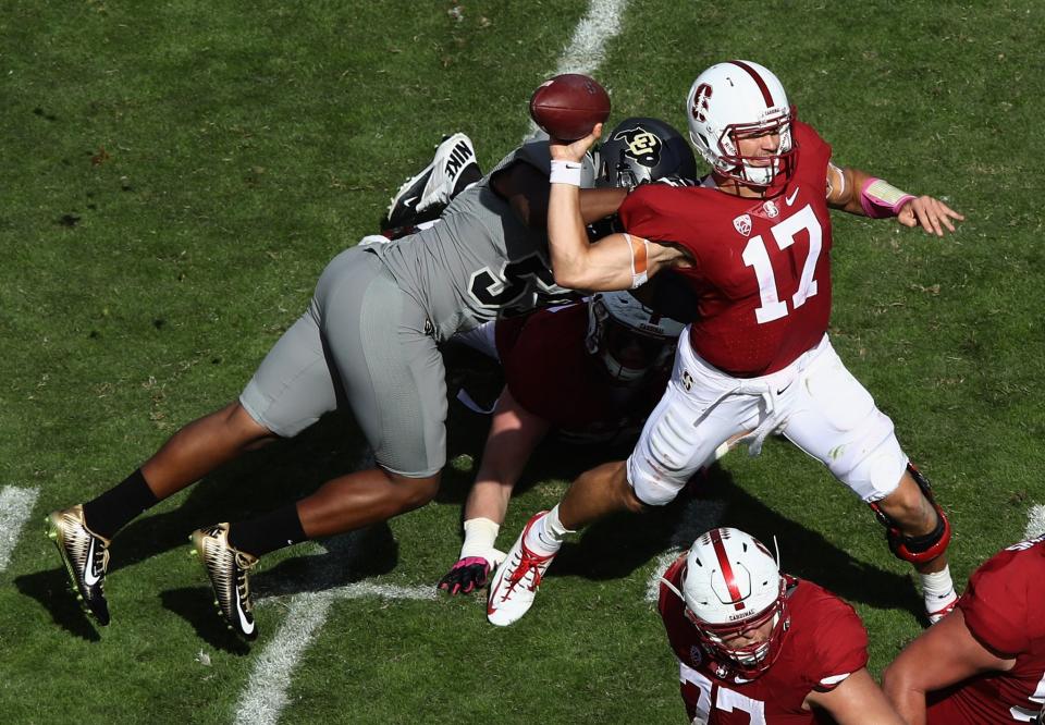 Ryan Burns opened 2016 as Stanford's starting quarterback. (Getty)