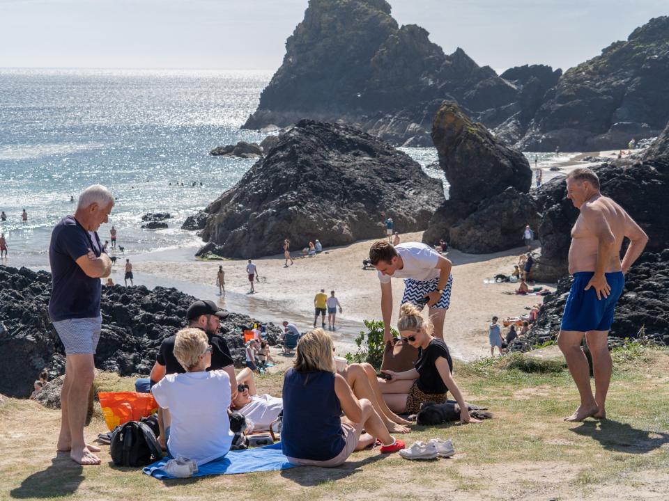 Kynance Cove, Cornwall.