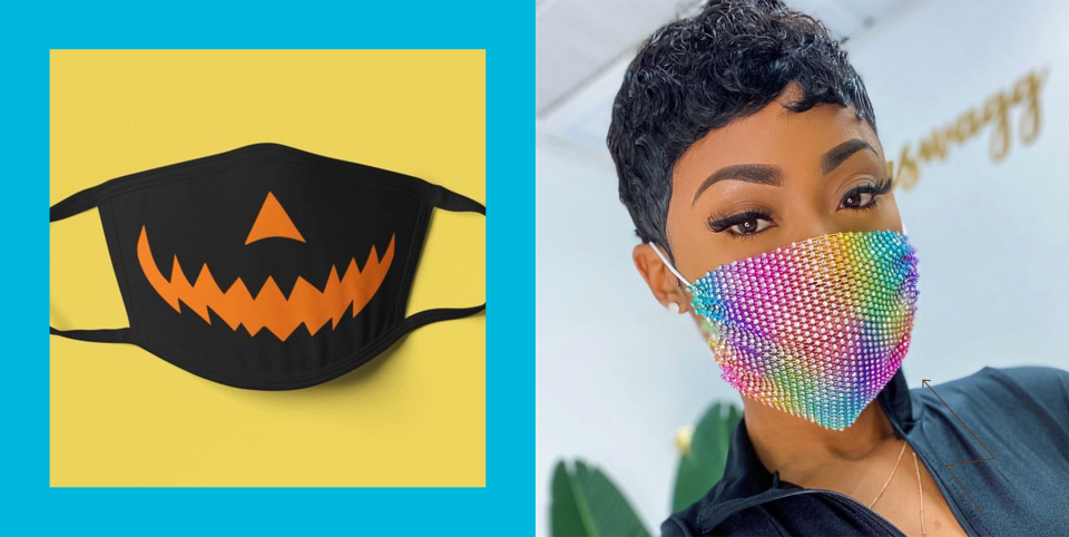 You’re Gonna Love These Genius Face Mask Halloween Costume Ideas