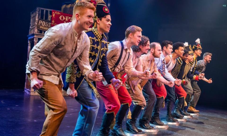 The ensemble moves as one … Crazy for You at the Chichester Festival theatre.