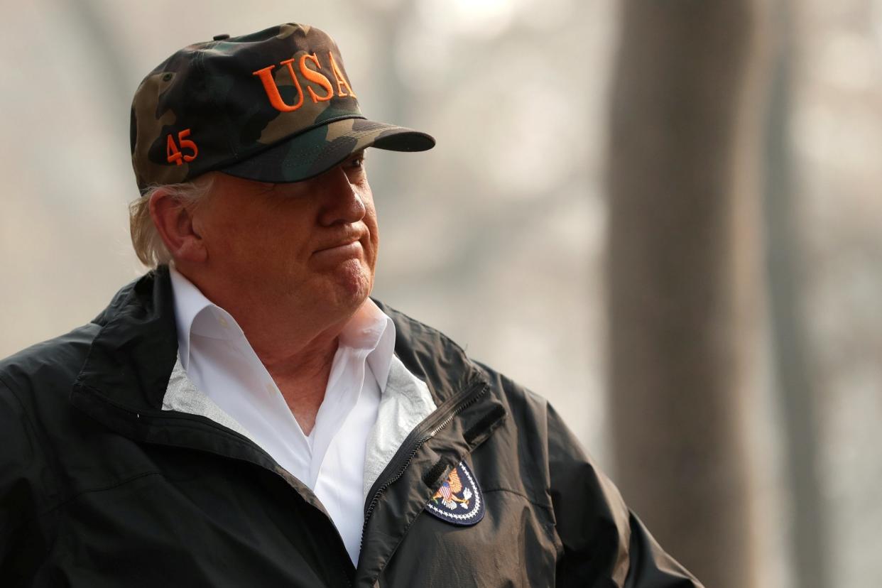 Donald Trump said the Finns 'spend a lot of time on raking and cleaning and doing things' to prevent forest fires: REUTERS