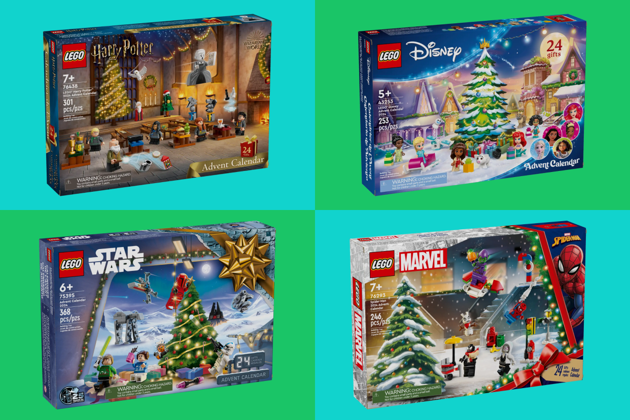 Lego advent calendars - Harry Potter, Disney, Star Wars, Marvel Spider-Man