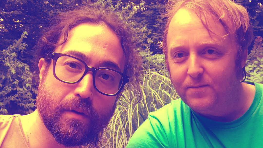 Sean Lennon and James McCartney look very familiar. (Photo: sean_ono_lennon via Instagram)