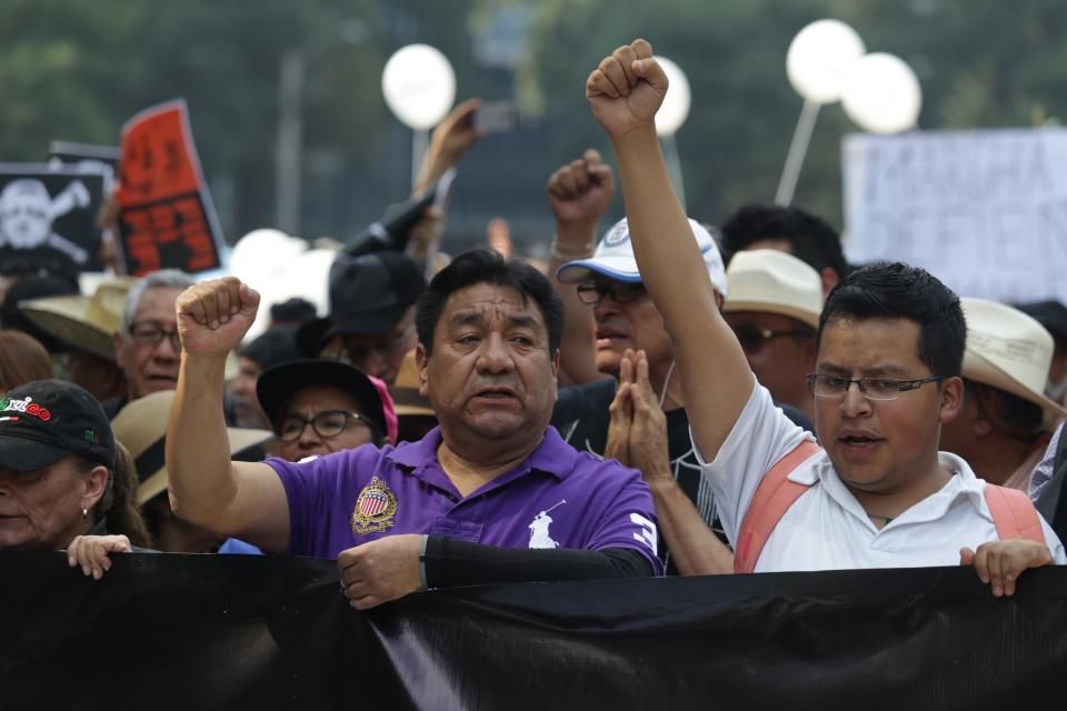 FOTOS | Así fue la 'Marcha Fifí' contra la consulta de López Obrador