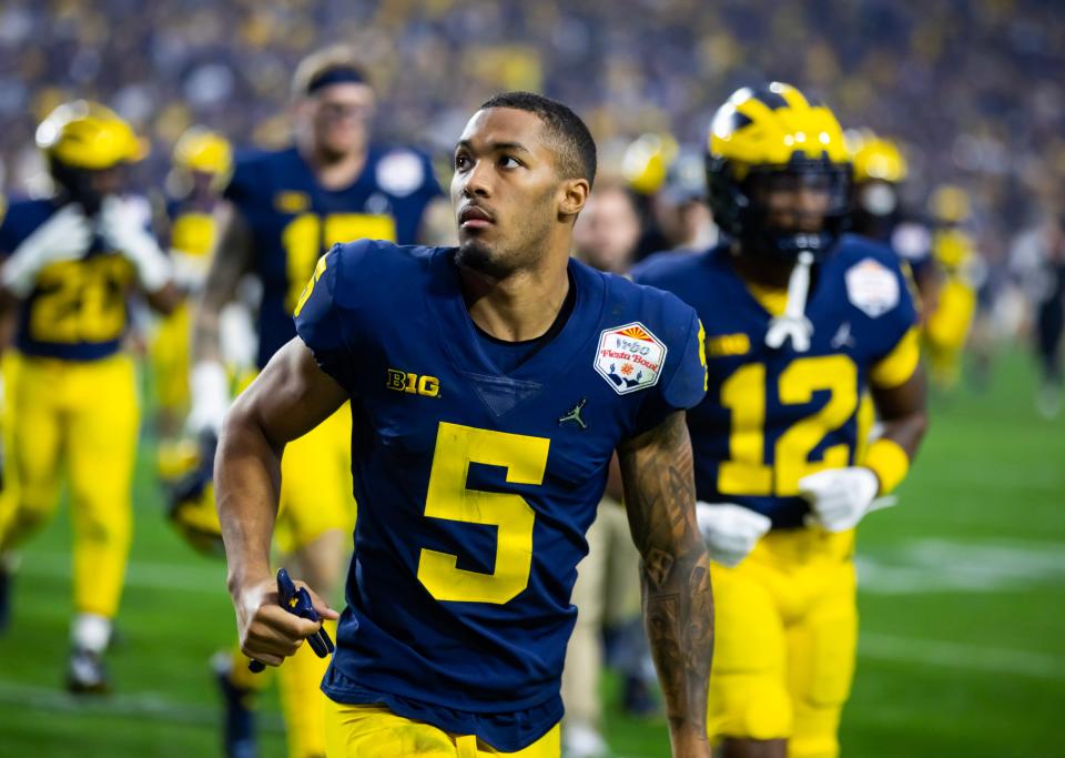 Michigan Wolverines defensive back DJ Turner