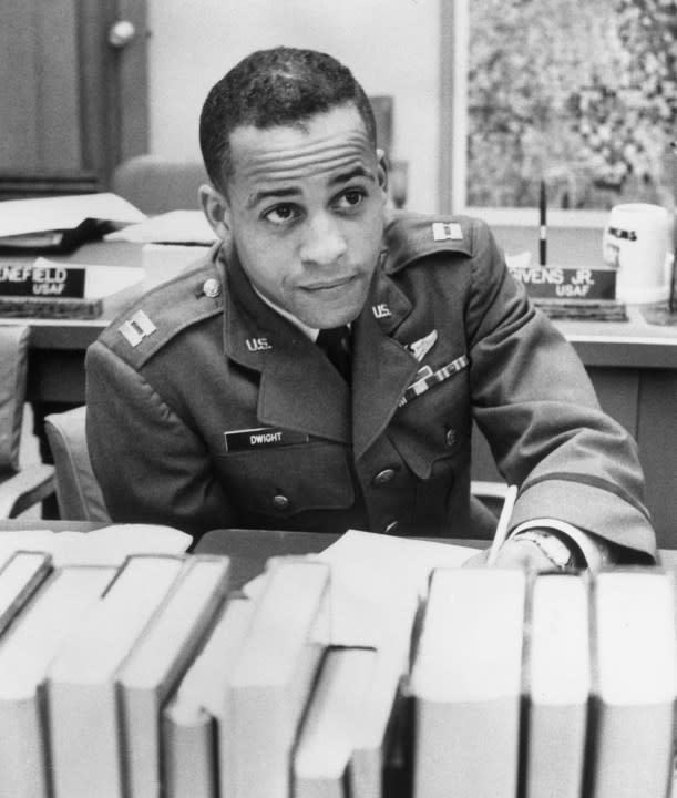 Ed Dwight, the United States’ first Black astronaut, has been removed from the space program because he mentioned race discrimination. (Photo by Bettmann Archive/Getty Images)