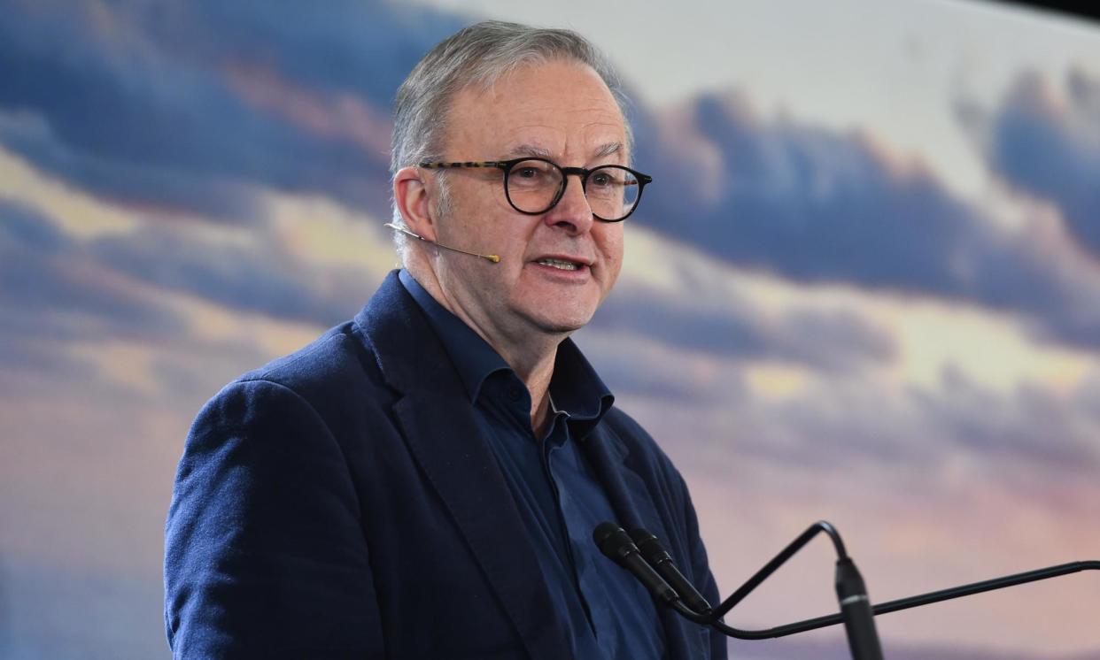 <span>Anthony Albanese said there would be a question on sexuality in the census after days of backlash against a decision to ditch the proposal.</span><span>Photograph: Scott Radford-Chisholm/AAP</span>