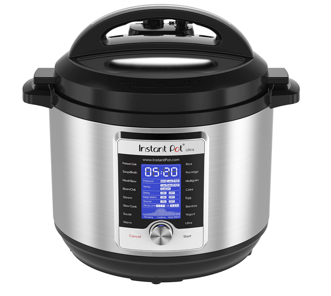 Instant Pot Ultra Electric Pressure Cooker. Image via Amazon.