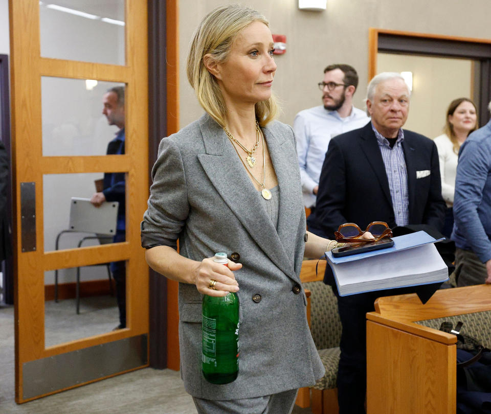 Gwyneth Tries to Bring in Treats for the Bailiffs