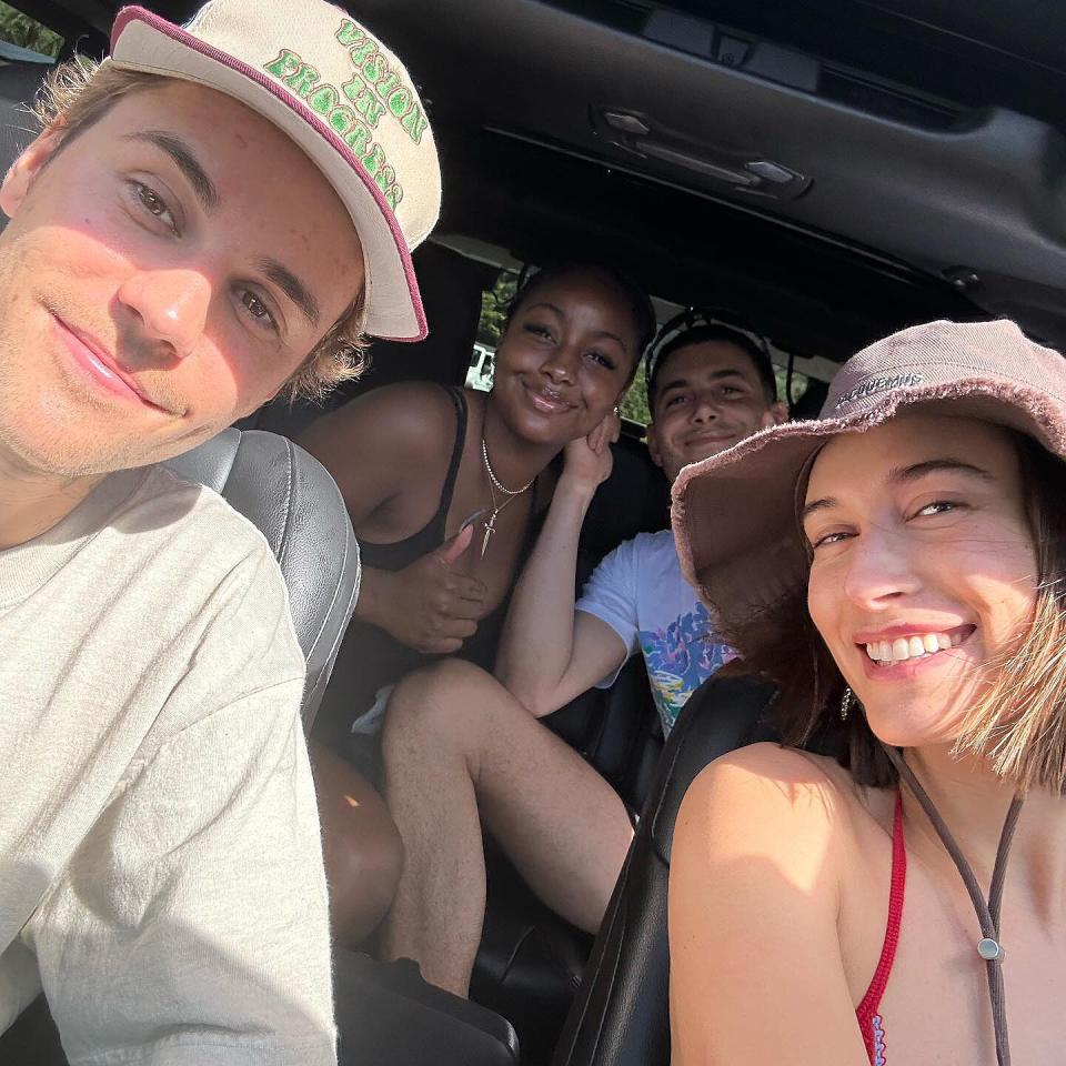 Hailey Bieber and Justin in Hawaii