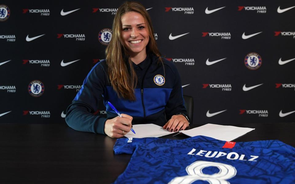 Melanie Leupolz signs for Chelsea - HARRIET LANDER / CHELSEA FC VIA GETTY