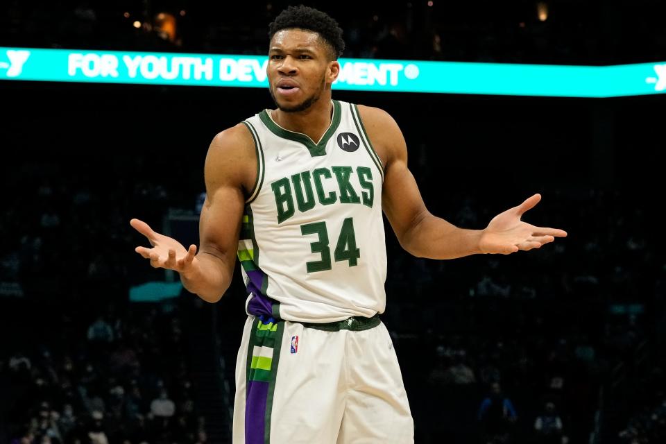 Two-time MVP Giannis Antetokounmpo is a top contender for the award again this season.