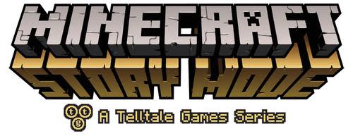 Minecraft story mode logo