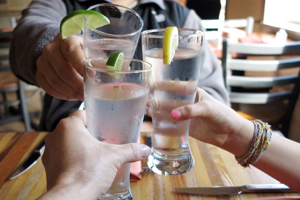 Toasting with Water