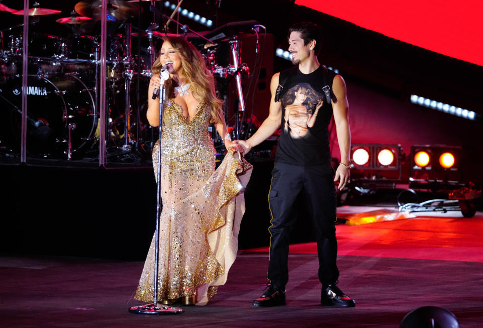 Mariah Carey and Bryan Tanaka