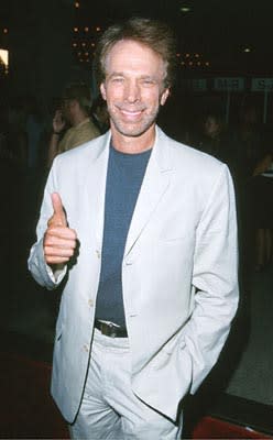 Smilin' Happy Jerry Bruckheimer shows his standard response to people who yell "Dude!  Con Air RULED!!!" at him at the Loews Cineplex Century Plaza premiere of New Line's The Cell