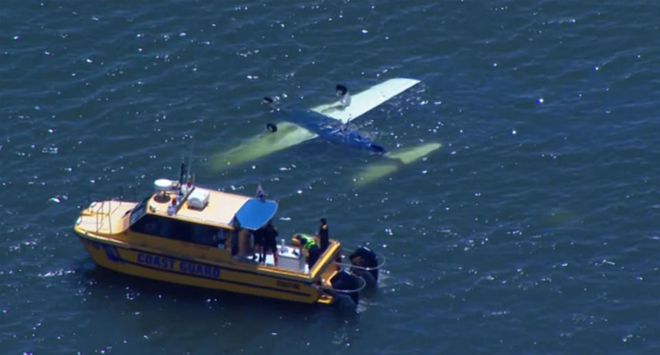 A light plane has crashed into the ocean off the Queensland coast. Source: ABC News