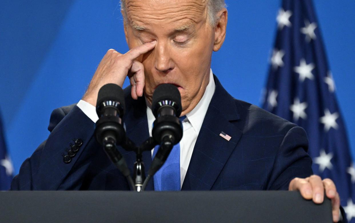 Joe Biden made his latest high-profile gaffe at the Nato summit on Thursday