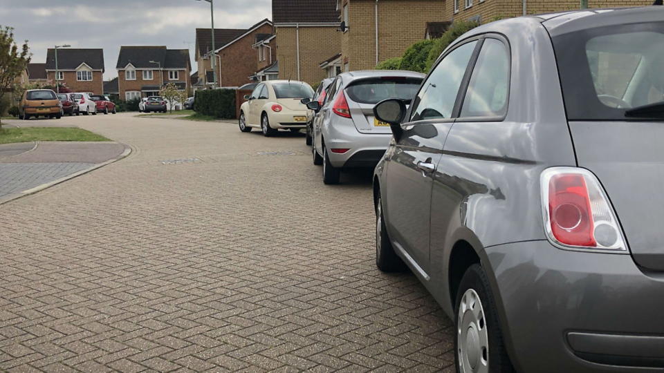 One Suffolk Sixth Form College students parked cars, overrunning residential streets. Tensions over parking by 