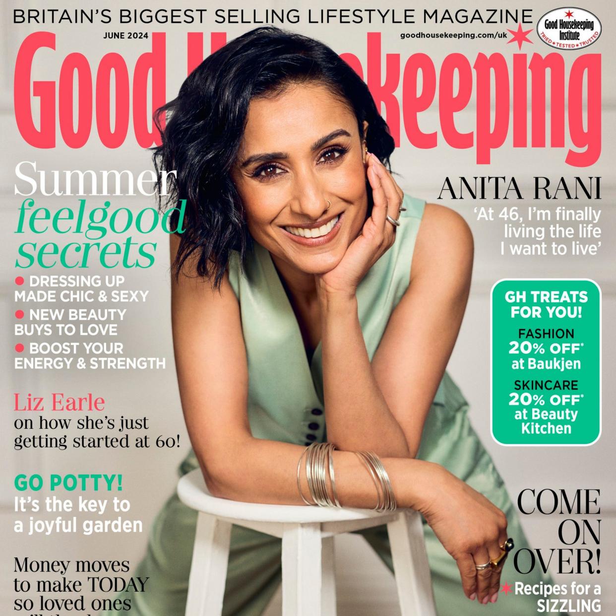 Anita Rani Good Housekeeping cover