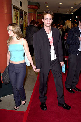 Monica Keena and Shane West at the Westwood premiere of Dimension's Get Over It